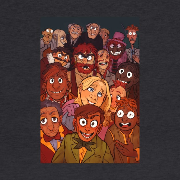 The Muppets by groovybastard